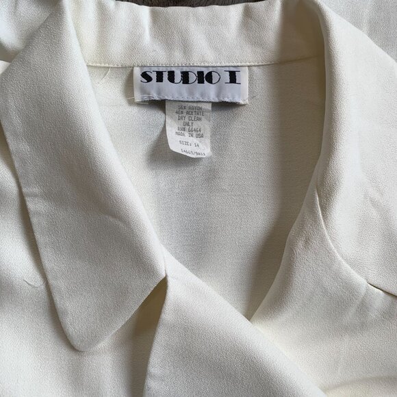 Vintage Studio Nautical Anchor Jumpsuit Romper USA 14 - Picture 8 of 10